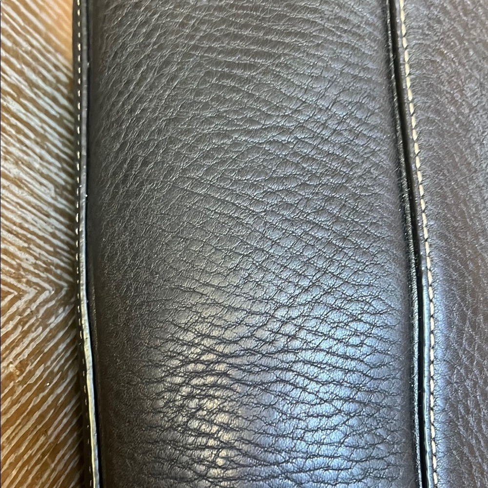 Coach brown leather shoulder bag - Picture 4 of 15